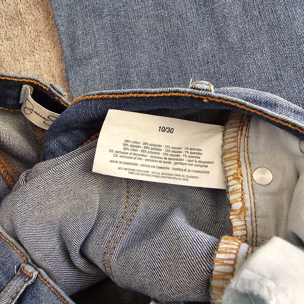 Jessica Simpson Women Bootcut Jeans Size 10/30 - Picture 4 of 5